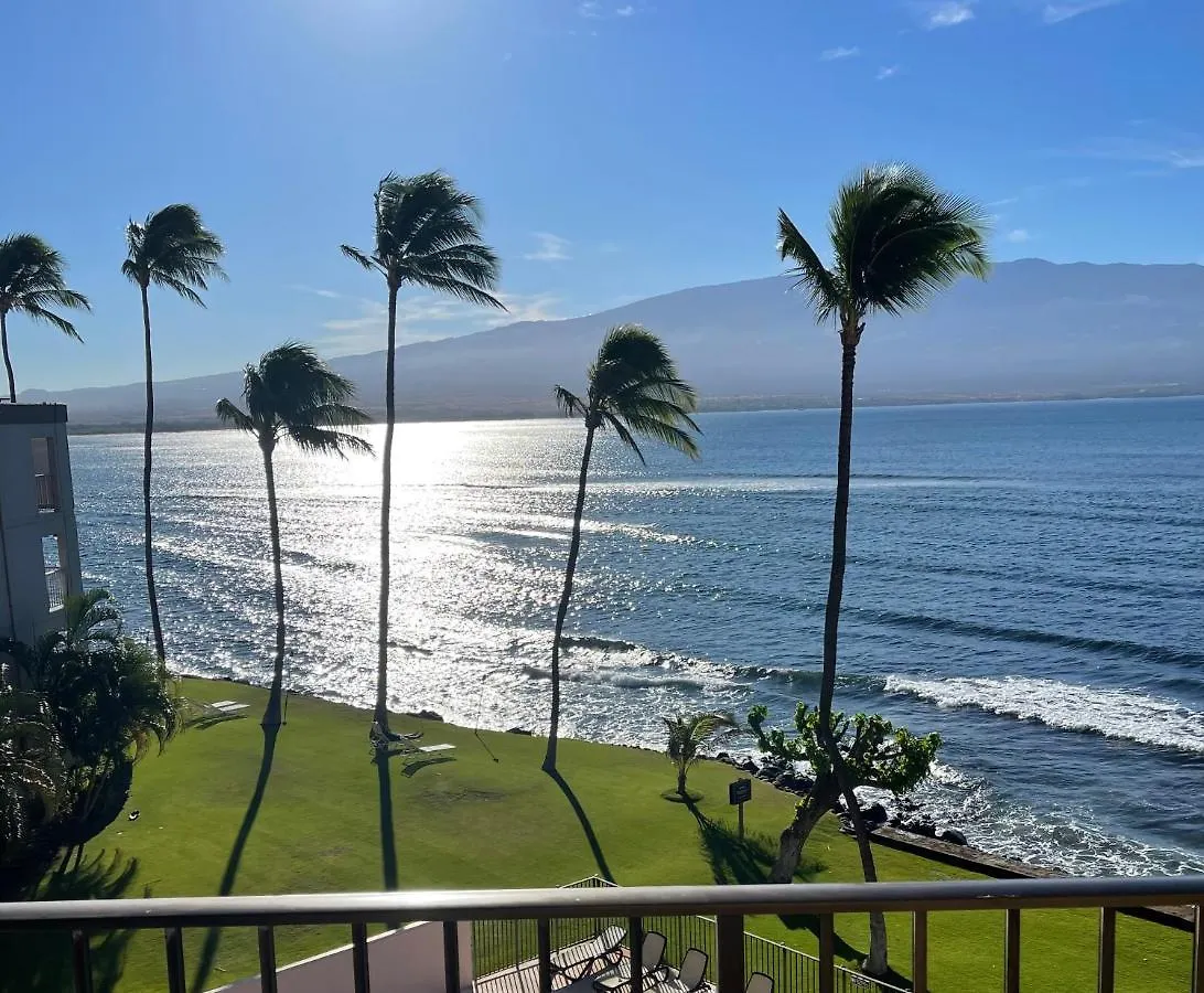 This Place Is Different!! Award Winning! Oceanfront, View View! Wailuku Apartment